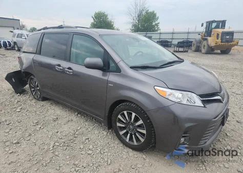 2018 Toyota Sienna Xle from USA, damaged, VIN 5TDDZ3DC3JS206232